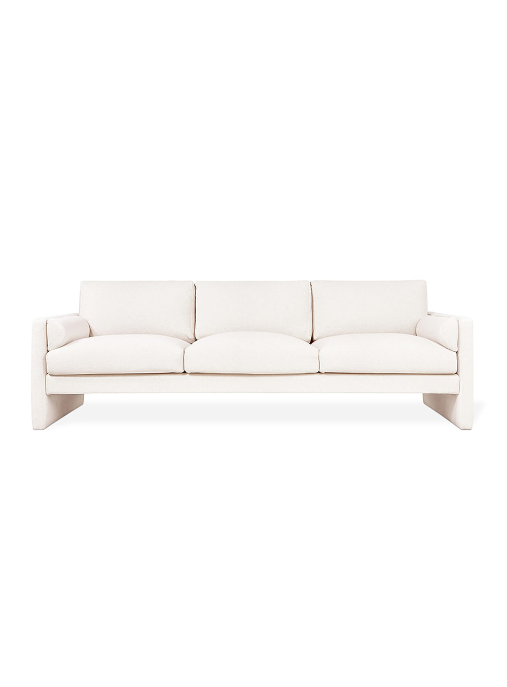 Sofa Laurel Gus* Modern, lignes franches et allure contemporaine apaisante. merino cream