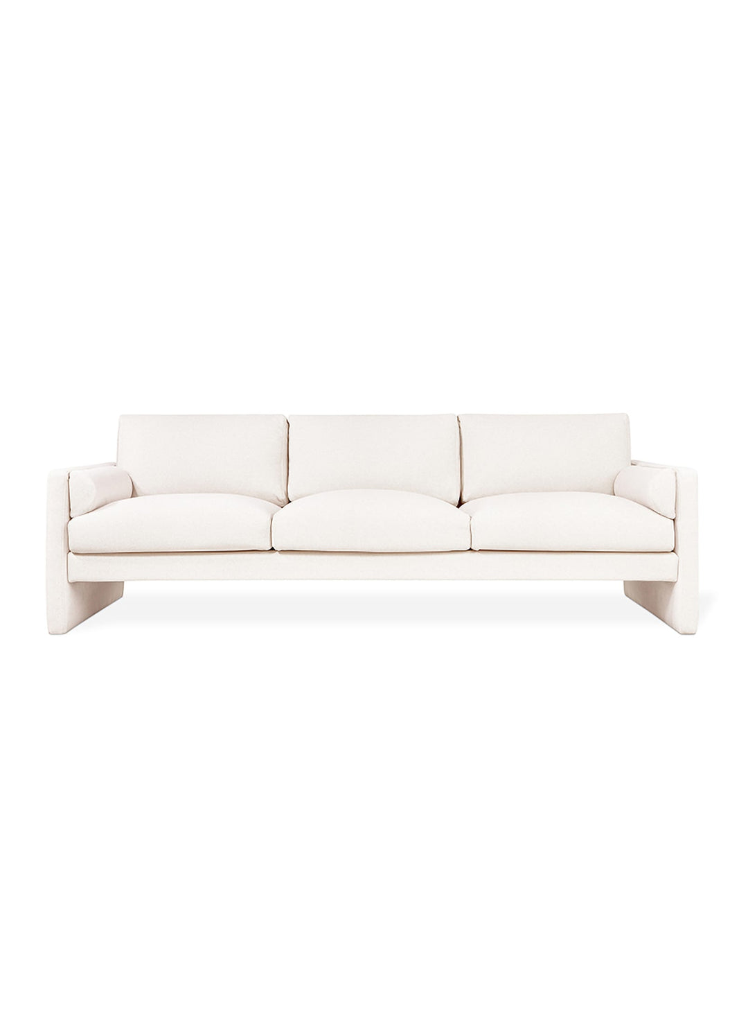 Sofa Laurel Gus* Modern, lignes franches et allure contemporaine apaisante. merino cream