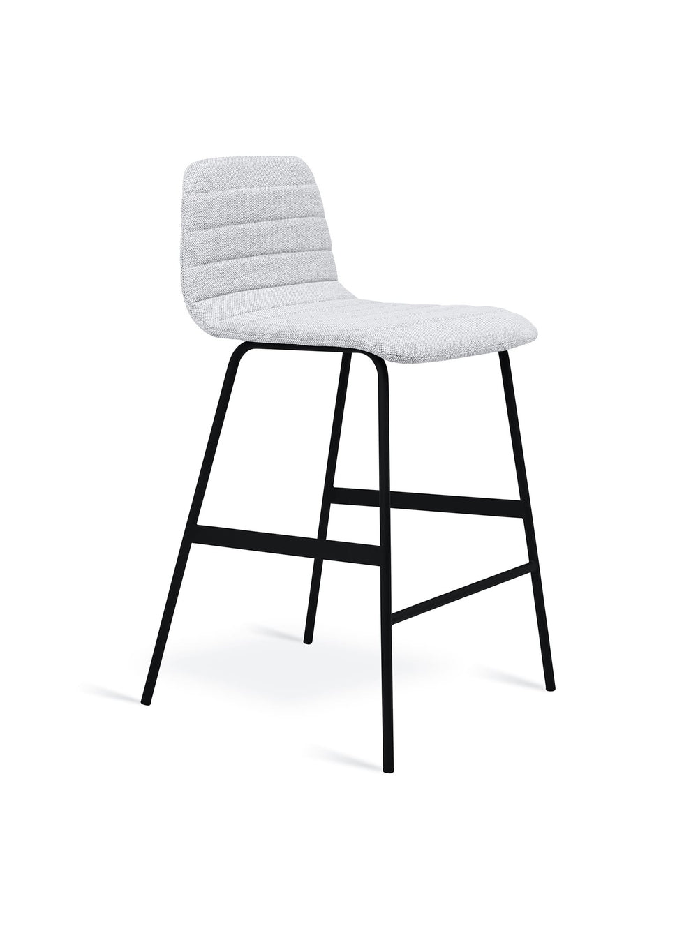 Tabouret de comptoir Lecture Gus* Modern, chaise d’école revisitée pour hauteur de comptoir. pixel shale