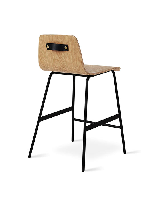 Tabouret de comptoir Lecture Gus* Modern, esthétique minimaliste et robuste. frene