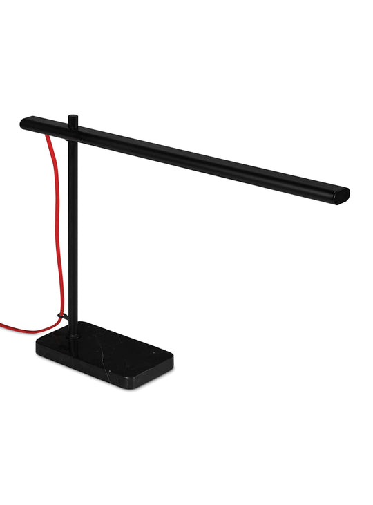 Lampe de table Lewis Gus* Modern, parfaite en lampe de bureau ou de chevet. noir