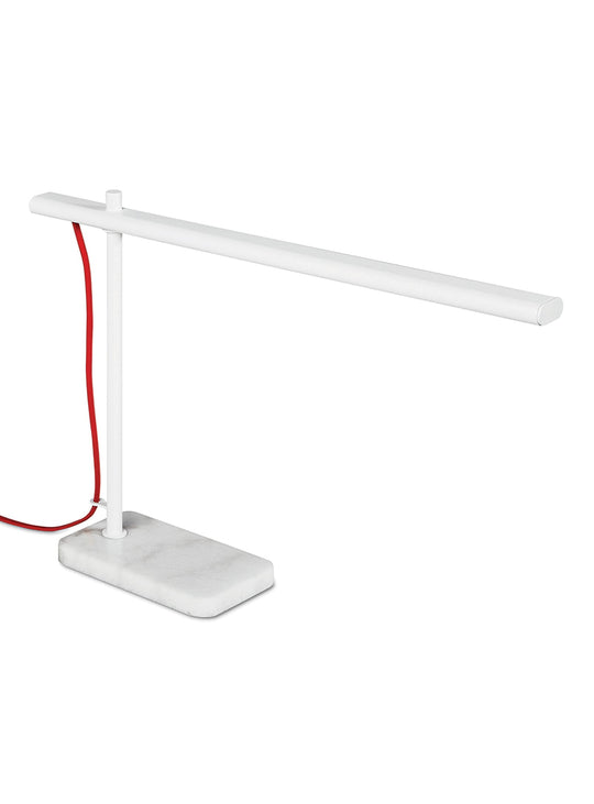 Lampe de table Lewis Gus* Modern, éclairage directionnel avec variateur intégré. blanc
