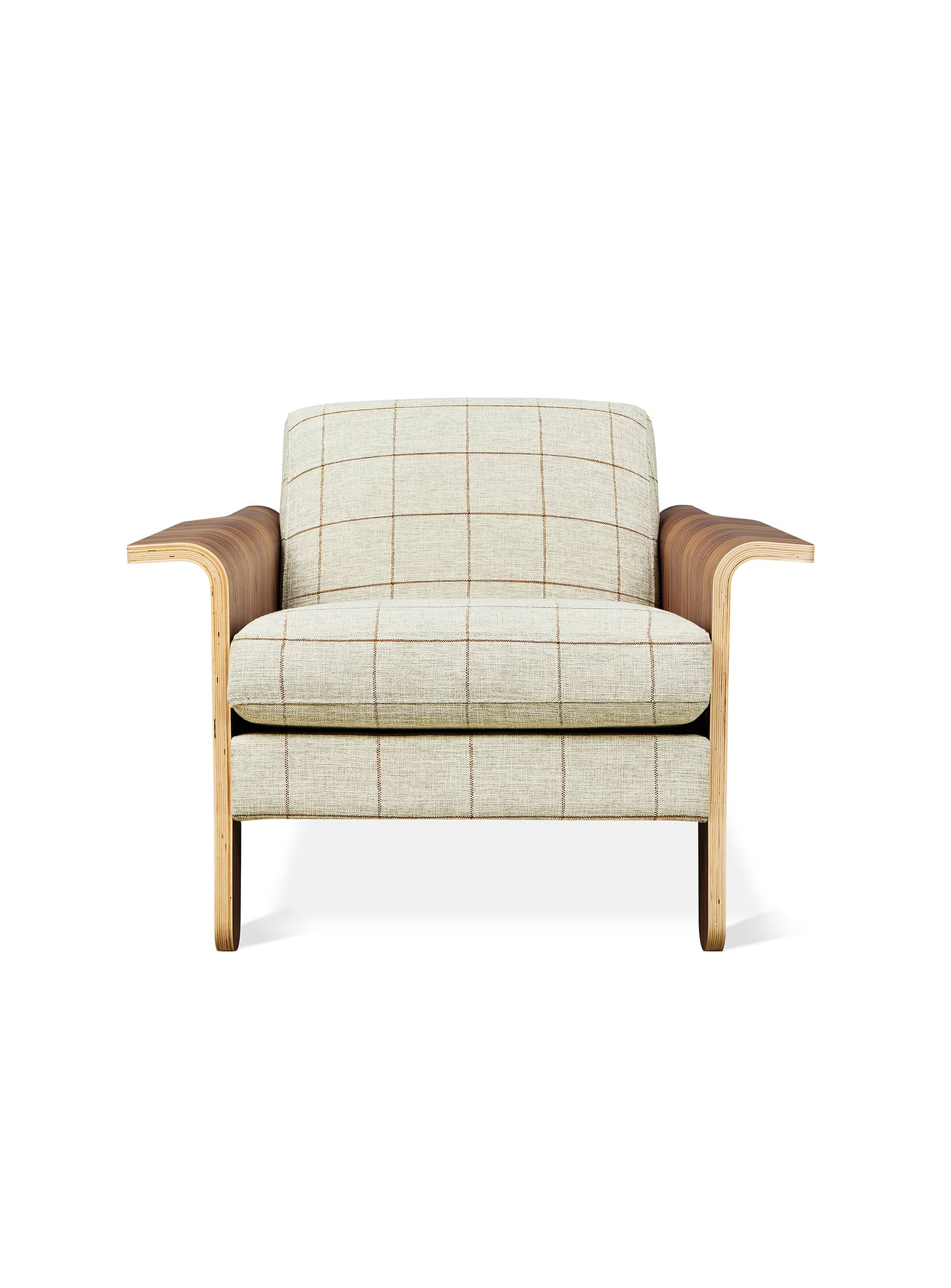Lodge, Wooden Armchairs with Upholstery by Gus* Modern – Nüspace Lodge, Wooden Armchairs with Upholstery by Gus* Modern – Nüspace