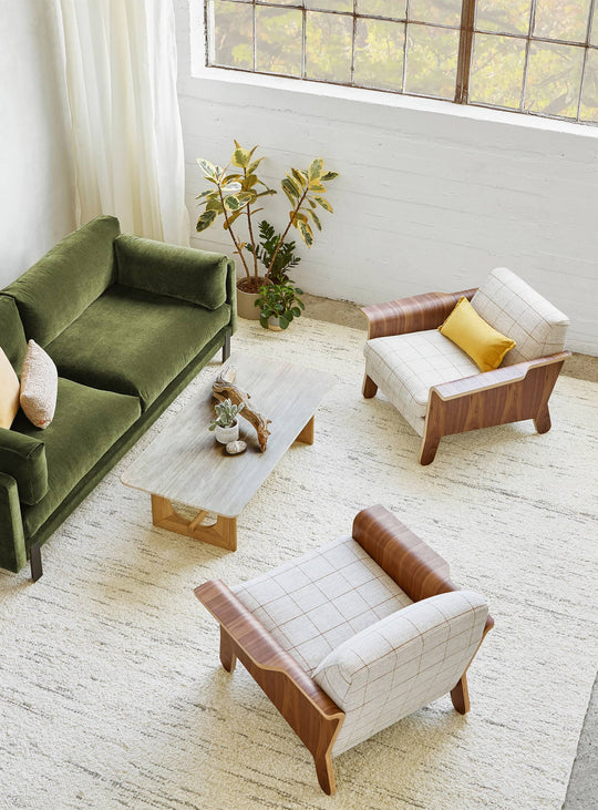 Fauteuil design Gus* Modern Lodge : confort haut de gamme et style unique. Lattice Copper.