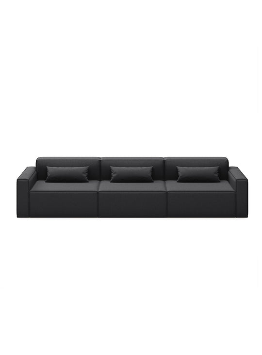 Sofa 3 places avec accoudoirs Gus* Modern Mix Modular, parfait pour salon ou bureau. mowat raven