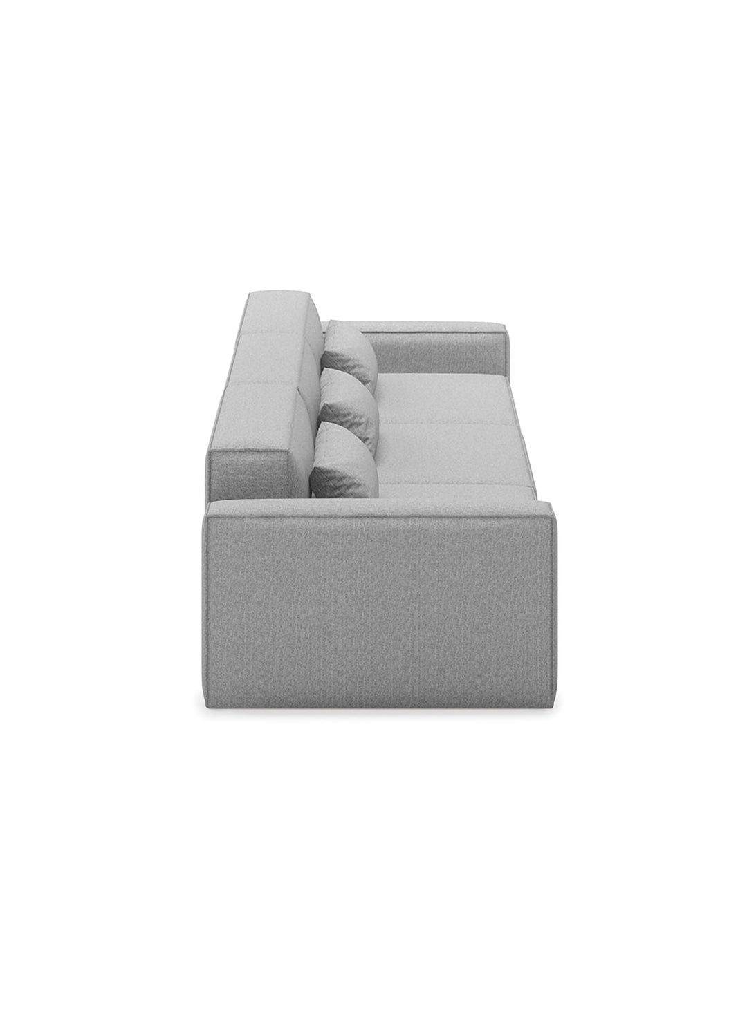 Sofa 3 places avec accoudoirs Mix Modular Gus* Modern, flexibilité et style moderne. parliament stone