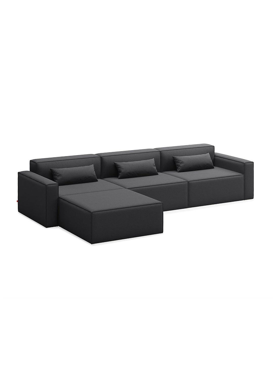 Sofa sectionnel 4 places Gus* Modern Mix Modular, parfait pour créer un espace sur mesure. mowat raven
