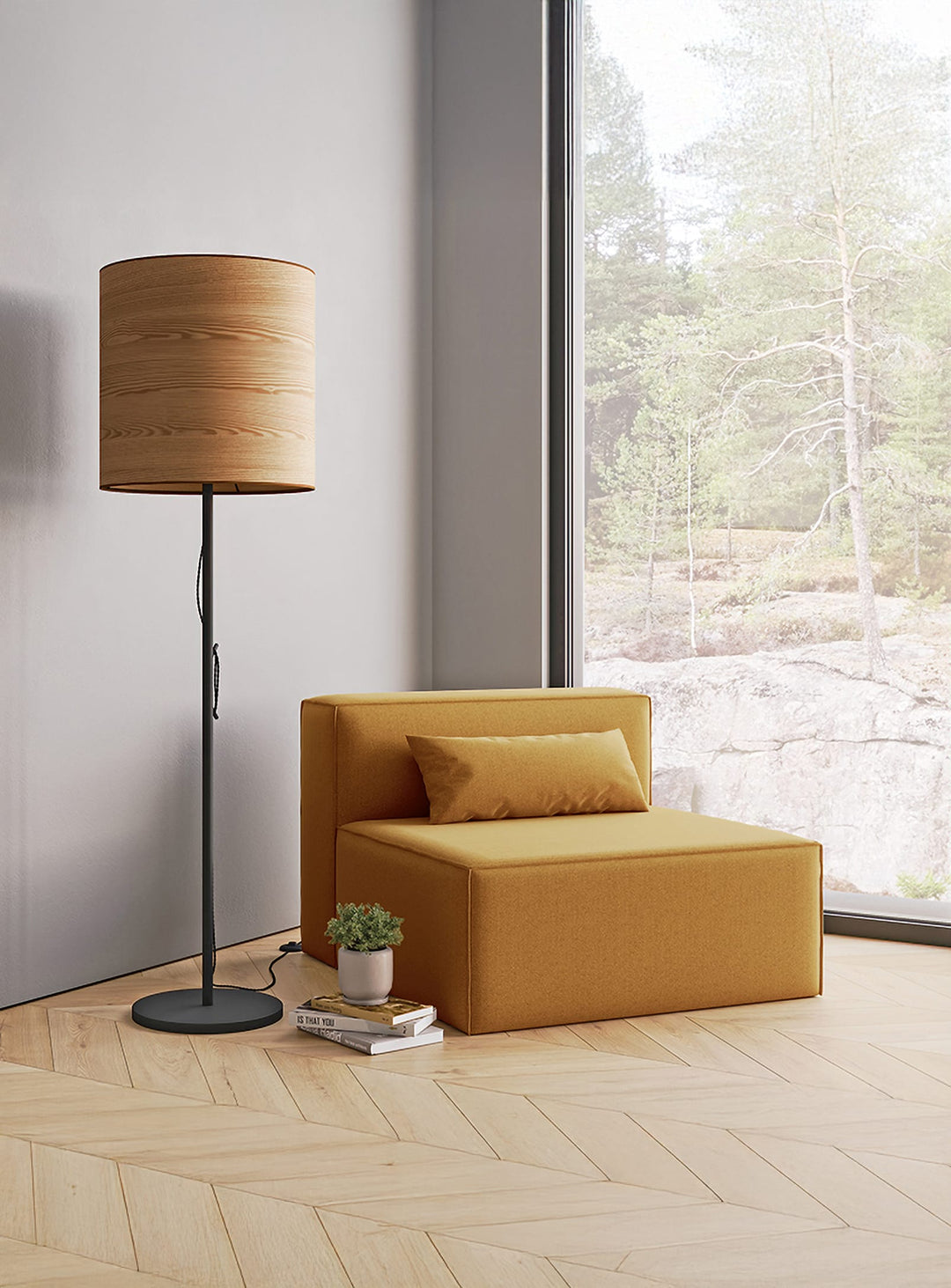 Fauteuil Gus* Modern Mix, module flexible pour sofa ou sectionnel. mowat ferro