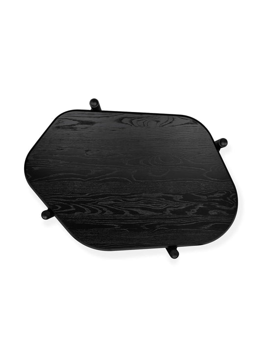 Table à café Monarch de Gus* Modern : table design bois, style contemporain et raffiné. frêne noir