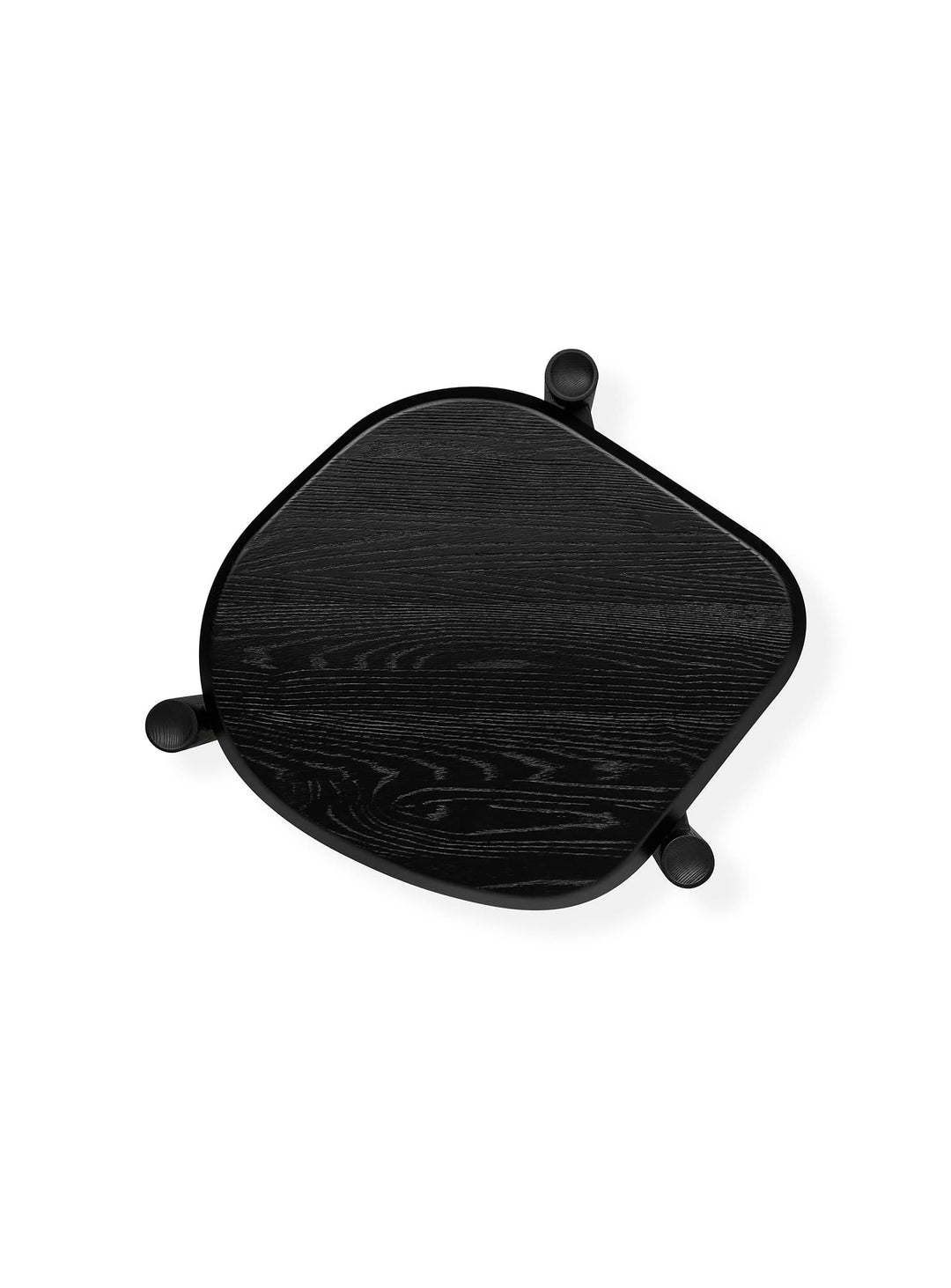 Table d’appoint Monarch de Gus* Modern : table design bois, forme organique et style moderne. frêne noir