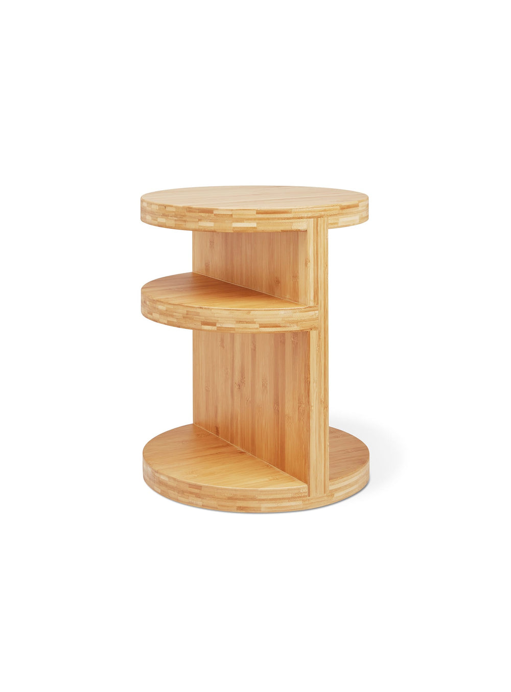 Table d’appoint Monument de Gus* Modern, design sculptural et durable pour votre salon. Bambou