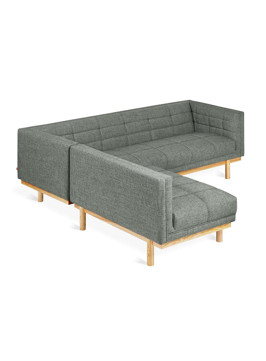 Sofa bi-sectionnel Mulholland Gus* Modern, section Lounge gauche ou droite. caledon cinder