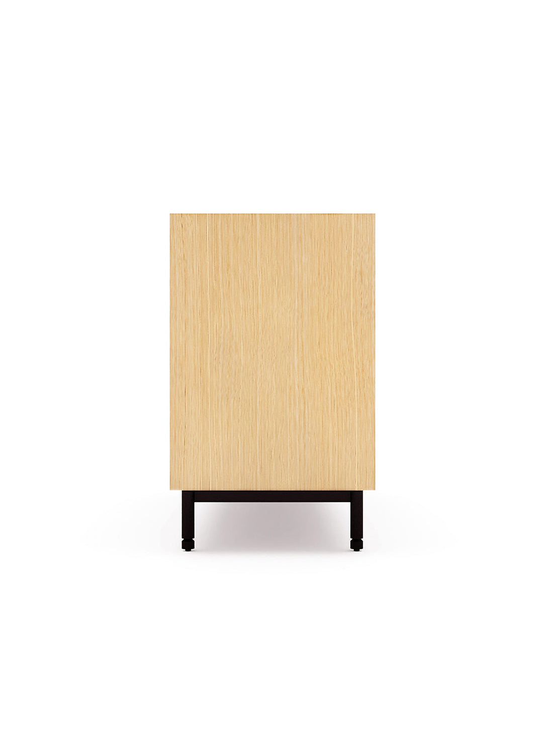 Commode Munro 6 tiroirs Gus* Modern, fermeture souple et poignées encastrées raffinées. chene blanc