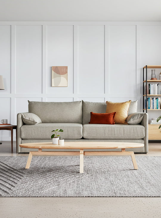 Canapé-lit Neru de Gus* Modern : design japonais, confort et élégance. dawson owl