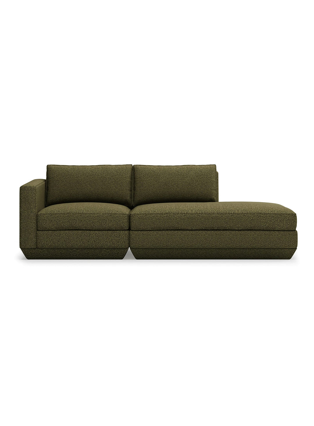 Sofa lounge 2 places Gus* Modern Podium, assise confortable et soutien durable. copenhagen terra