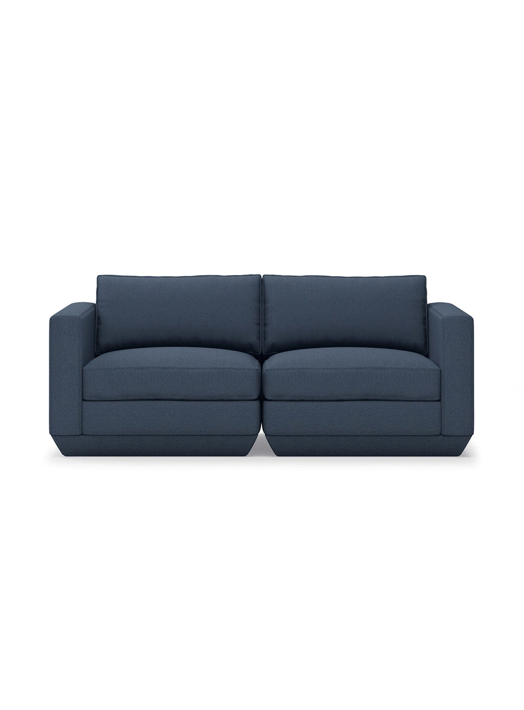 Sofa 2 places Gus* Modern Podium, parfait pour optimiser un petit espace. hanson navy