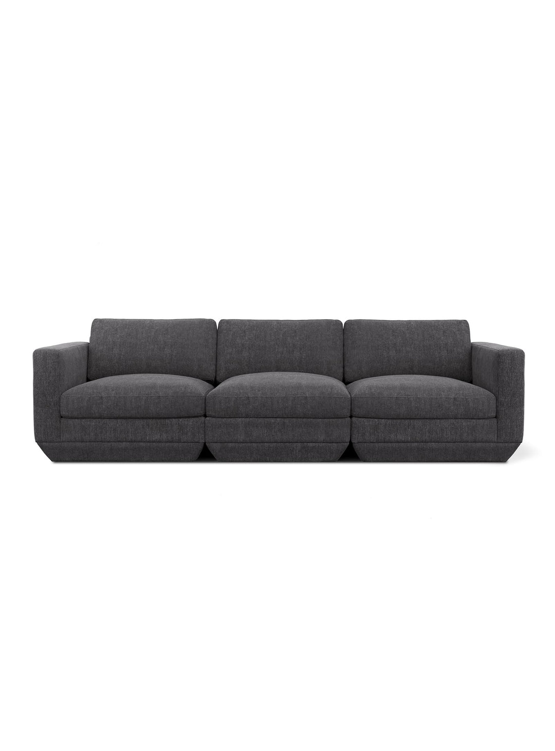 Sofa Gus* Modern Podium : un canapé 3 places modulable au design moderne et au confort généreux. bastille lennox