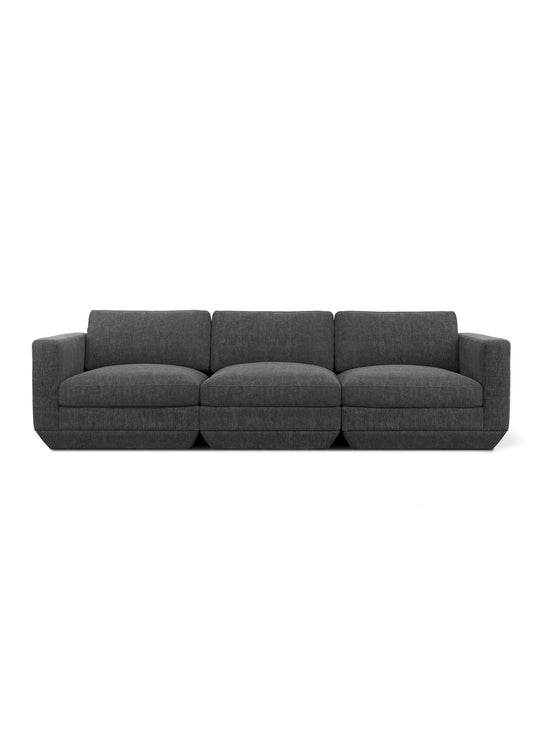 Sofa Gus* Modern Podium : un canapé 3 places modulable au design moderne et au confort généreux. bastille lennox