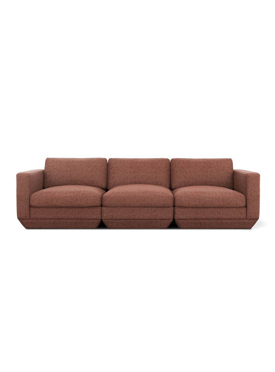 Sofa Gus* Modern Podium : un canapé 3 places contemporain conçu pour évoluer avec votre espace. regency beet