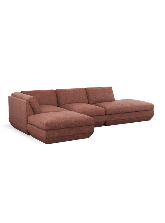 Sofa sectionnel Gus* Modern Podium : un canapé modulable pensé pour évoluer facilement avec votre espace. regency beet