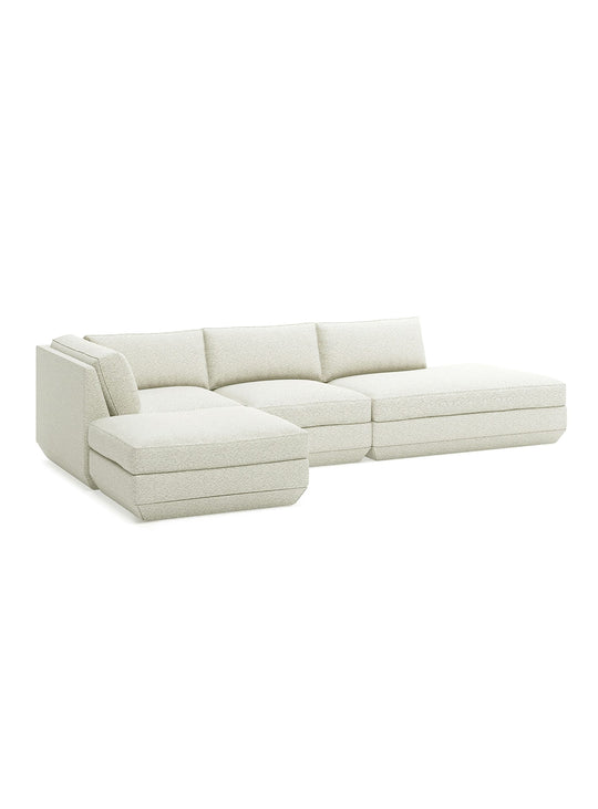 Sofa sectionnel 4 places Podium Gus* Modern, reconfiguration simple et flexible. copenhagen fossil