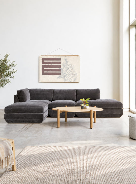 Sofa sectionnel Gus* Modern Podium : design moderne, confort luxueux et modules faciles à reconfigurer. bastille lennox