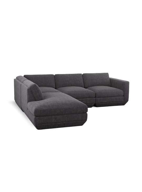 Sofa sectionnel Gus* Modern Podium : un design 4 places moderne et flexible qui s’adapte à votre espace. bastille lennox