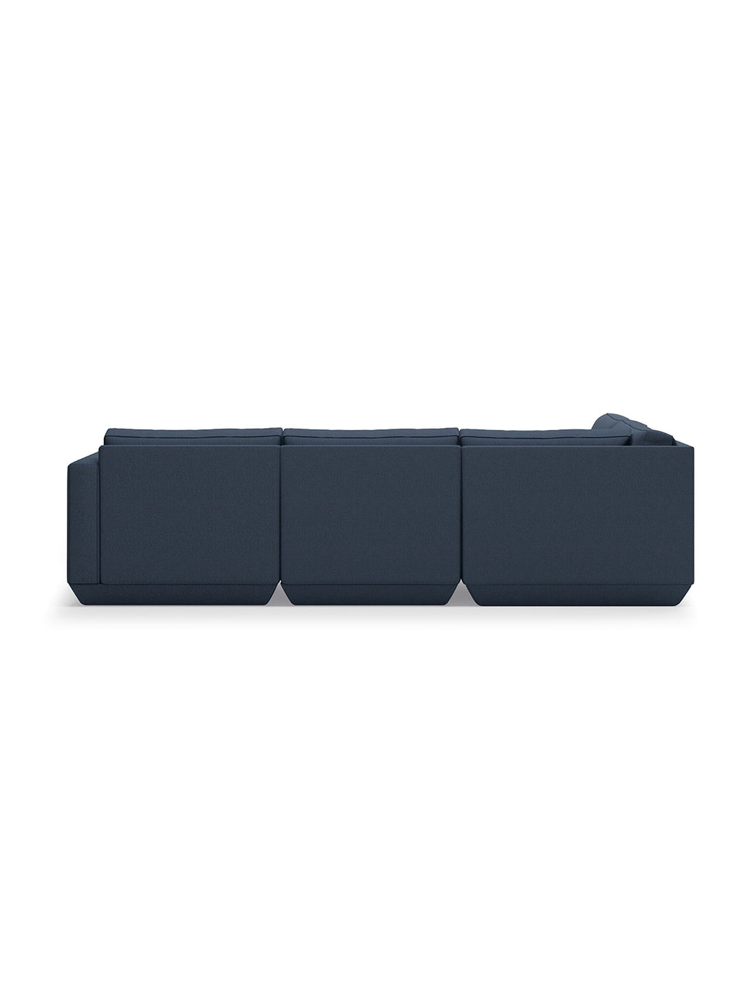Sofa sectionnel lounge 4 places Podium Gus* Modern, élégance raffinée et confort supérieur. hanson navy
