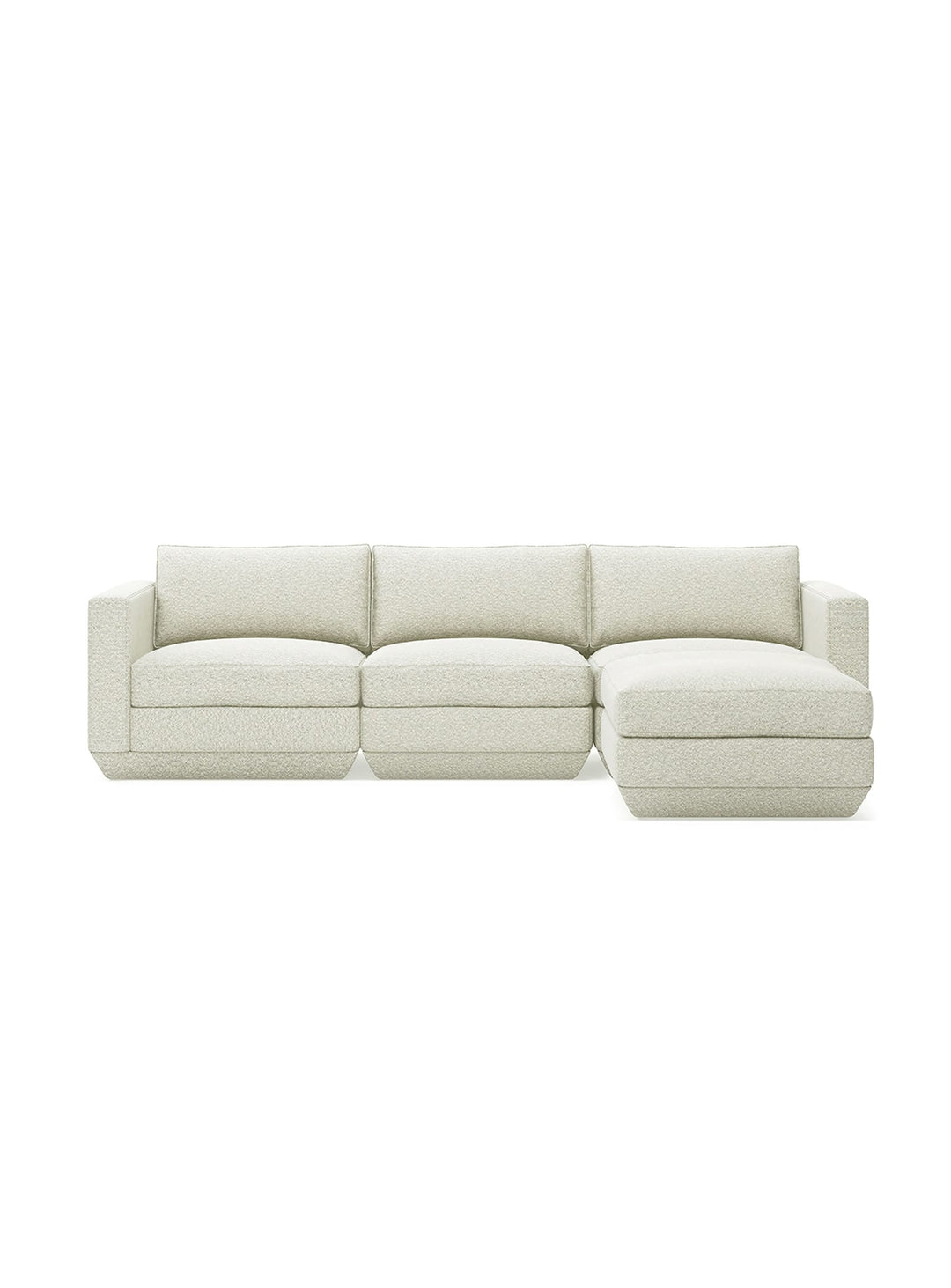 Sofa sectionnel 4 places Podium de Gus* Modern, configuration pratique et moderne. copenhagen fossil