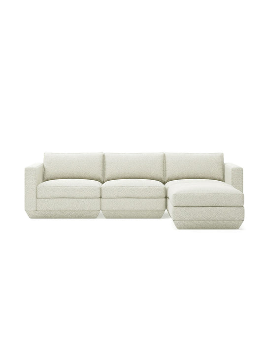 Sofa sectionnel 4 places Podium de Gus* Modern, configuration pratique et moderne. copenhagen fossil