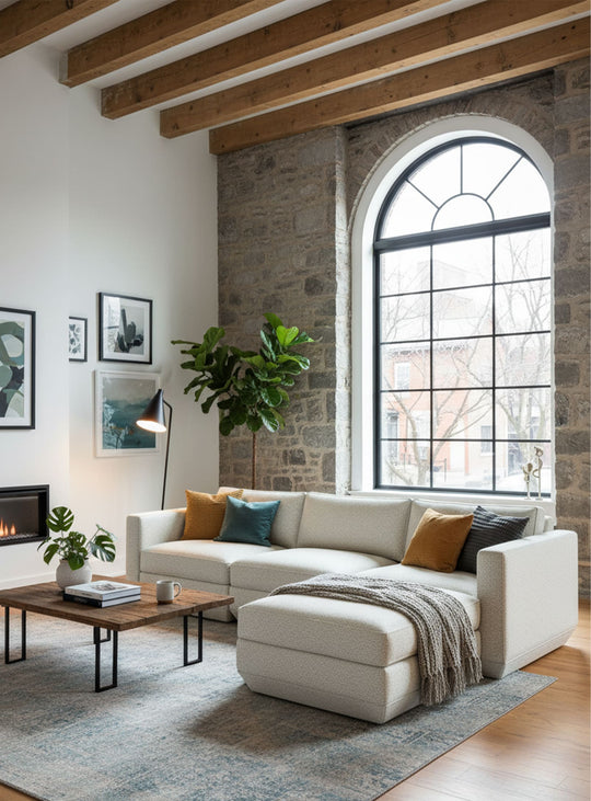 Sofa sectionnel 4 places Gus* Modern Podium, design moderne et confort luxueux. copenhagen fossil