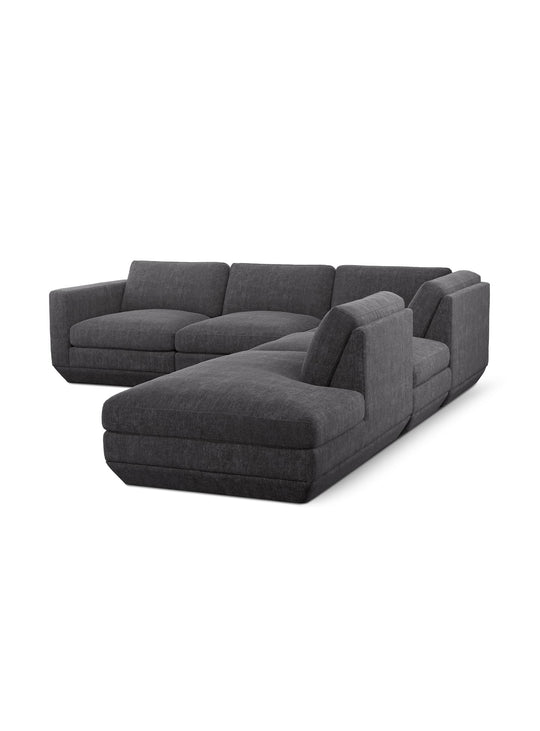 Sofa sectionnel Gus* Modern Podium : un système modulable pensé pour recevoir, relaxer et s’adapter au quotidien. bastille lennox