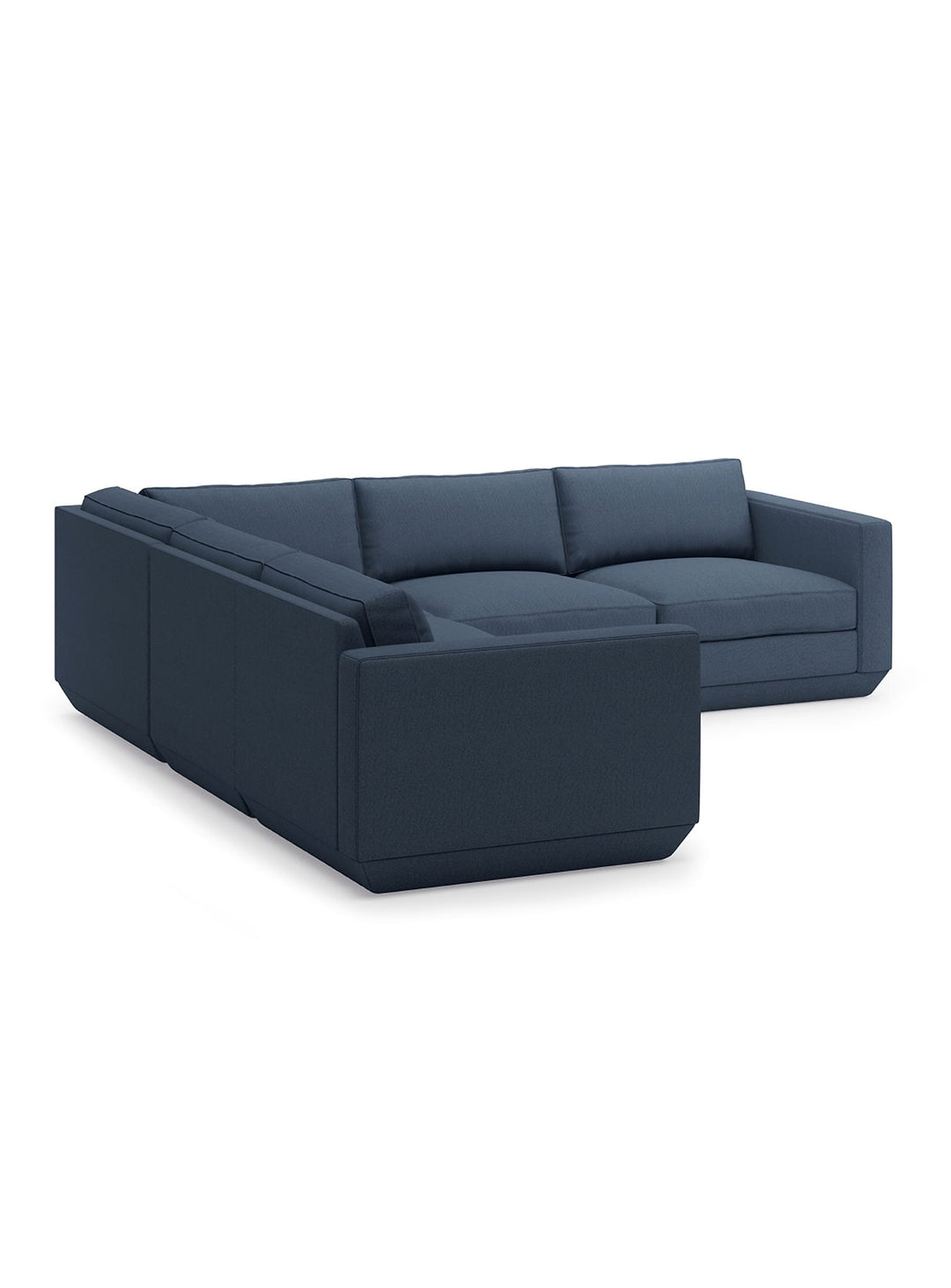 Sofa sectionnel 5 places Podium Gus* Modern, modularité flexible selon vos besoins. hanson navy