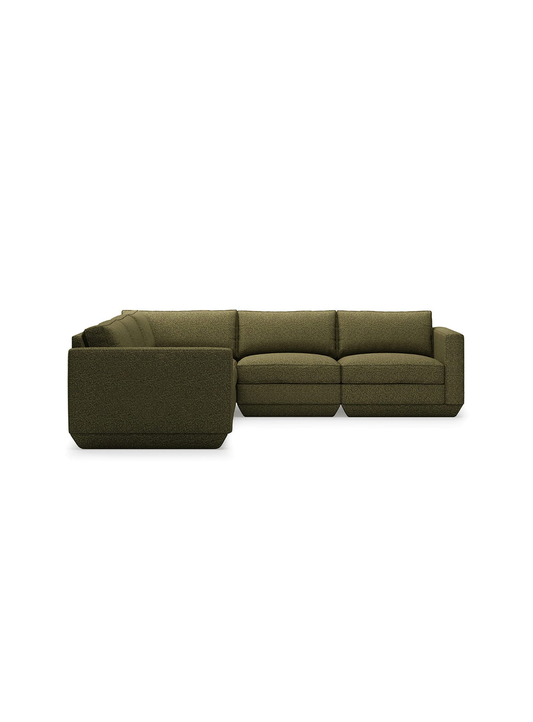 Sofa sectionnel 5 places Gus* Modern Podium, cadre FSC® durable et design raffiné. copenhagen terra