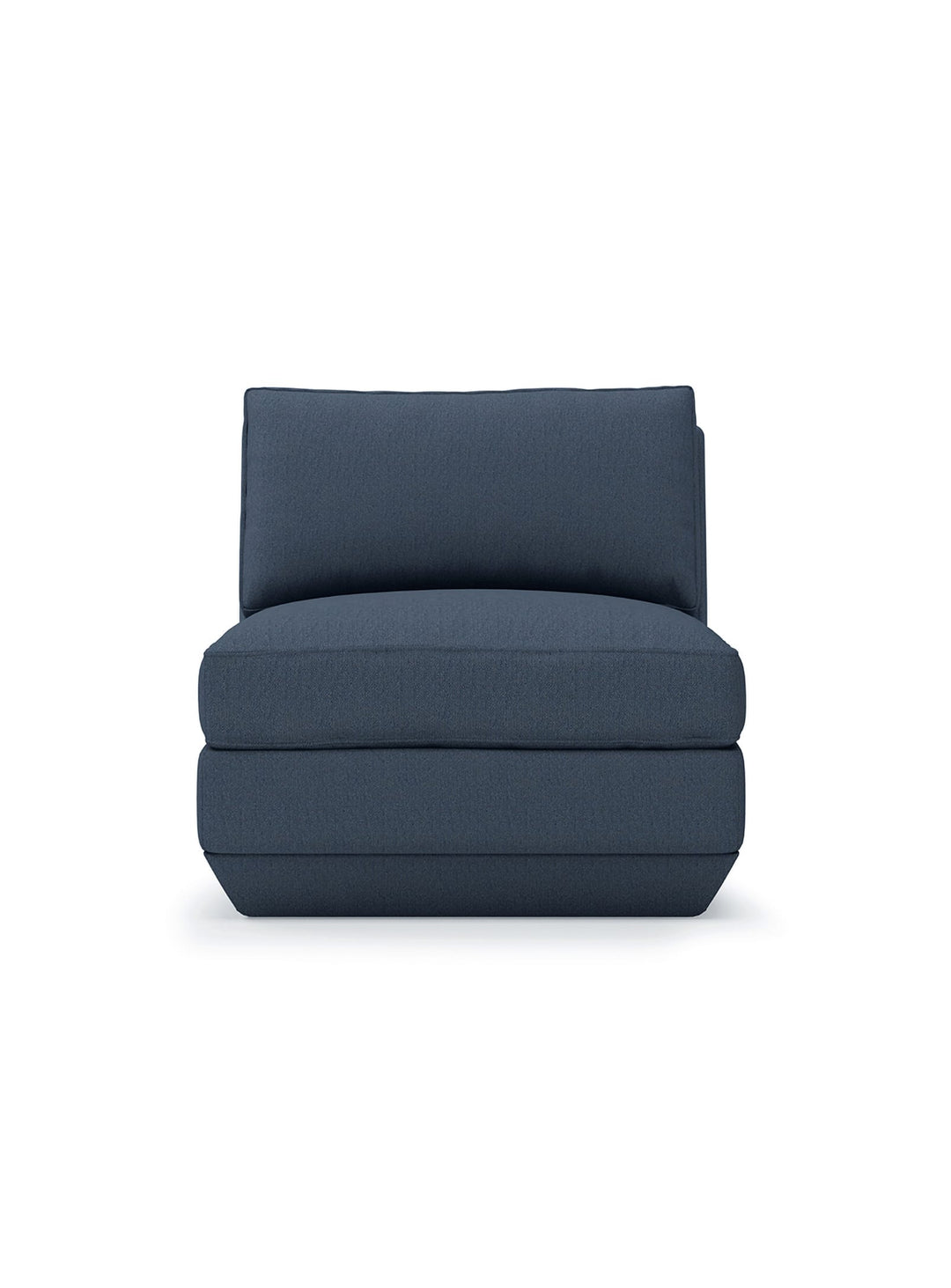 Fauteuil Podium Gus* Modern, assise raffinée et bois certifié FSC®. hanson navy