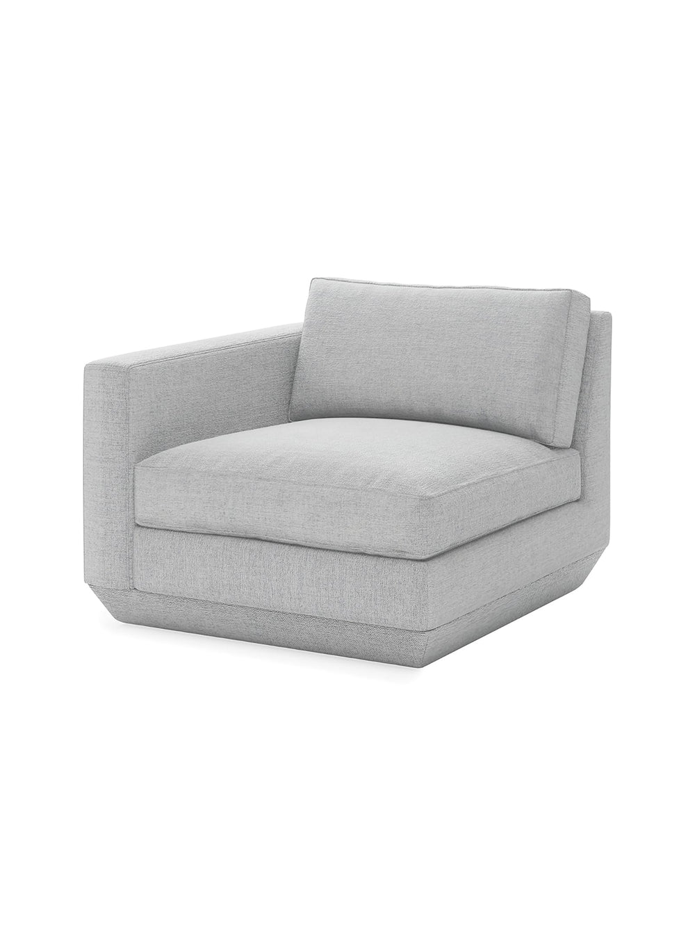 Collection Podium Gus* Modern, système de sièges modulable et luxueux. bayview silver