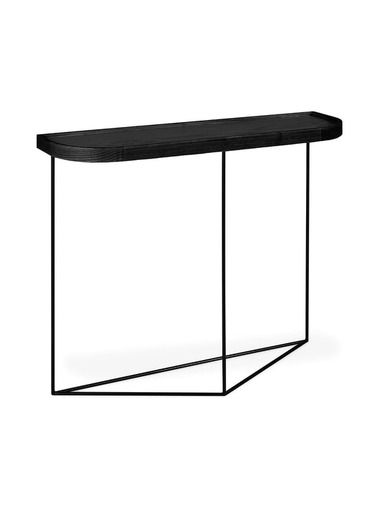 Console Porter Gus* Modern : bois et acier, style moderne. rene noir