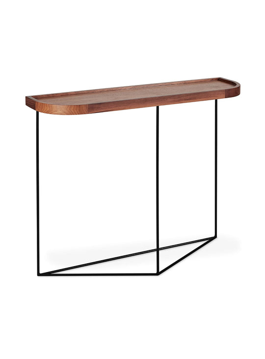 Gus* Modern Porter : console élégante pour entrée ou salon. noyer