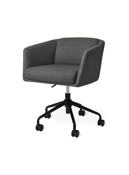 Chaise de bureau Radius Gus* Modern, hauteur réglable pour ergonomie optimale. stockholm graphite