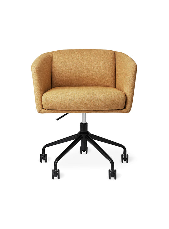 Chaise de bureau Radius Gus* Modern, pivotante et pensée pour le confort. stockholm camel