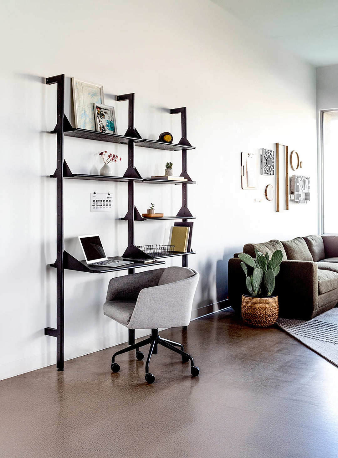 Chaise de bureau Radius Gus* Modern, idéale pour travailler avec style. bayview silver