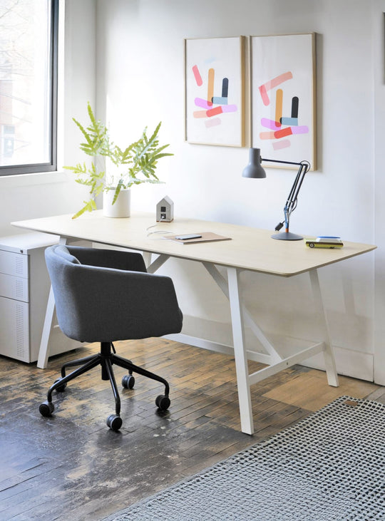 Chaise de bureau Radius Gus* Modern, confort moderne et style décontracté. stockholm graphite