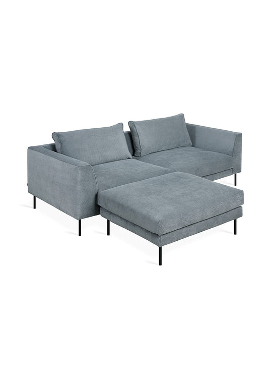 Sofa bi-sectionnel Gus* Modern Renfrew, coussins modulables pour confort adapté. Mersey Skyline