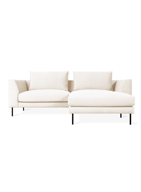Sofa bi-sectionnel Renfrew Gus* Modern, idéal pour détente et polyvalence. merino cream