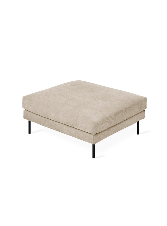 Ottoman Renfrew Gus* Modern, parfait pour un intérieur contemporain. Mersey Caribou