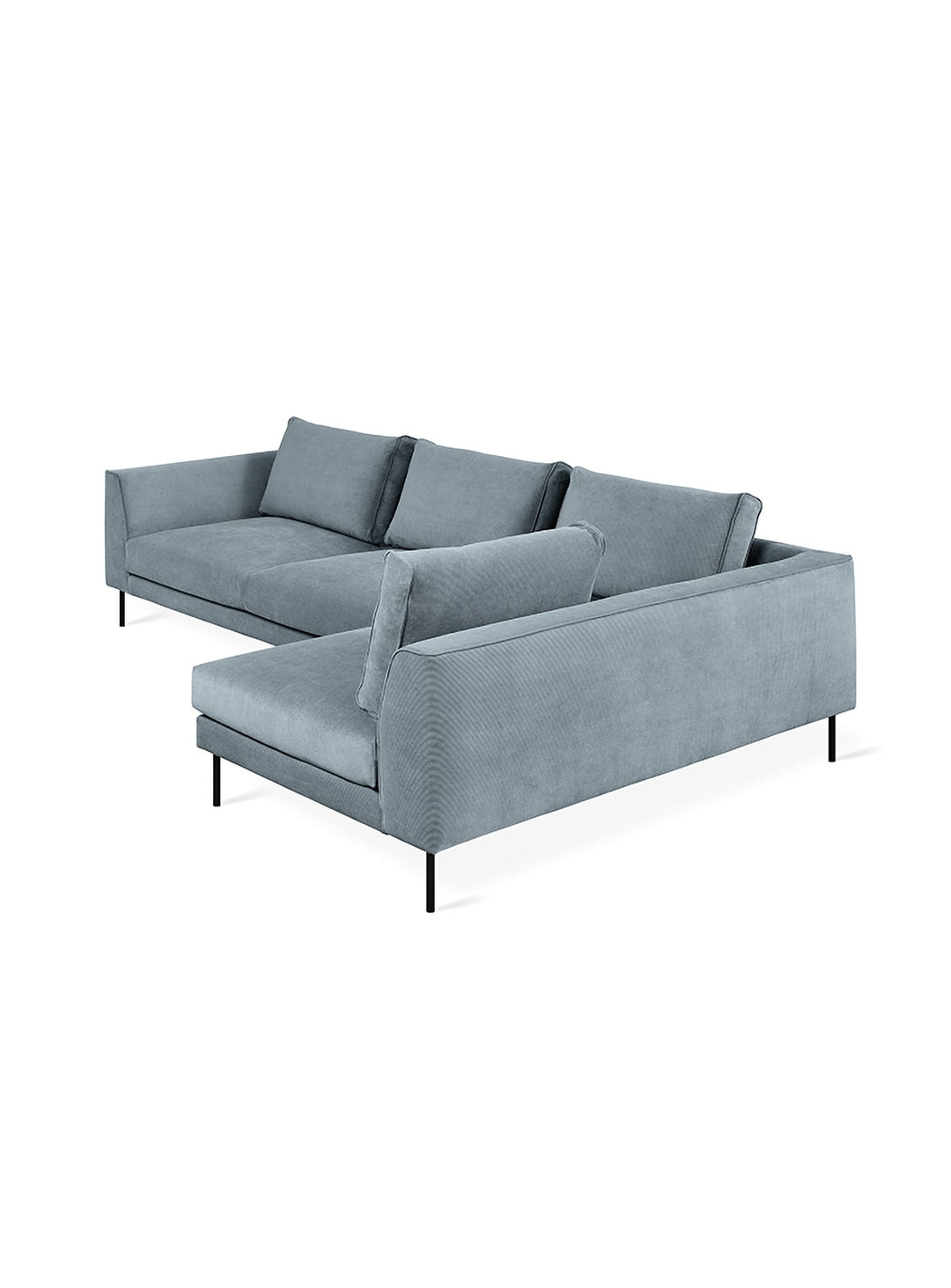 Sofa sectionnel 4 places Gus* Modern Renfrew, style minimaliste et contemporain. mersey skyline