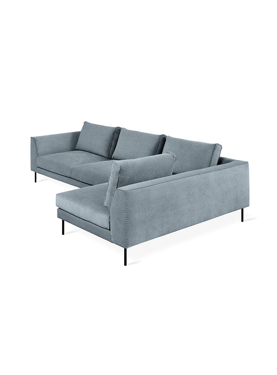 Sofa sectionnel 4 places Gus* Modern Renfrew, style minimaliste et contemporain. mersey skyline
