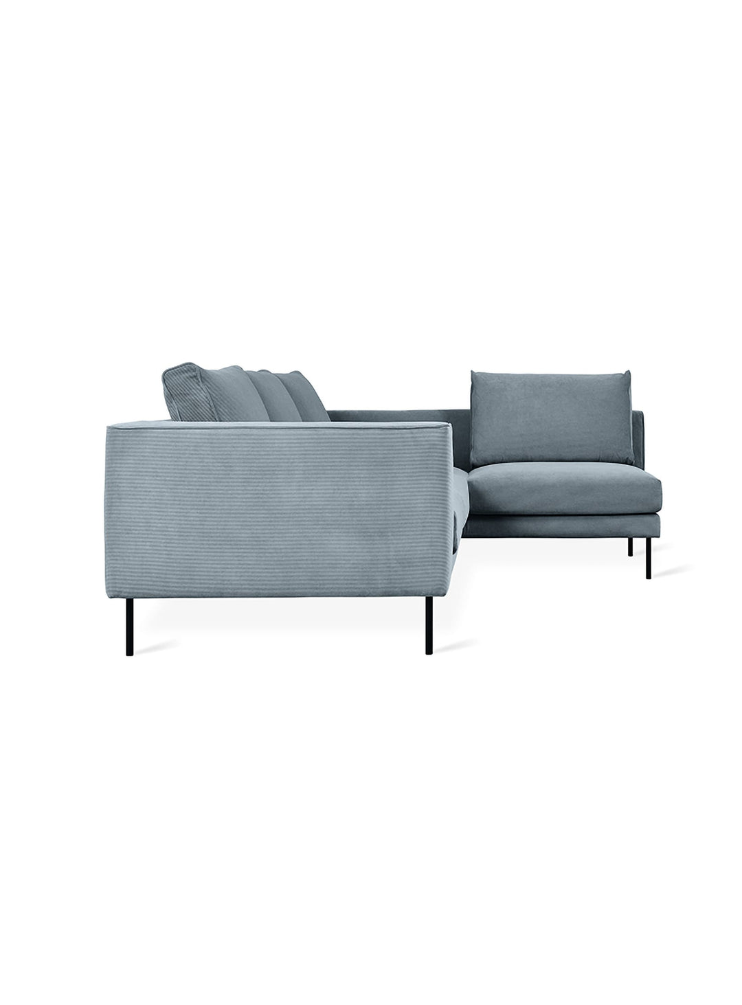 Sofa sectionnel 4 places Renfrew Gus* Modern, assise en plumes pour confort total. mersey skyline