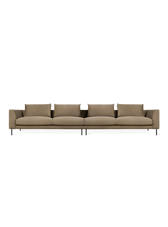 Sofa XL Gus* Modern Renfrew, coussins modulables pour confort optimal. Merino Mocha