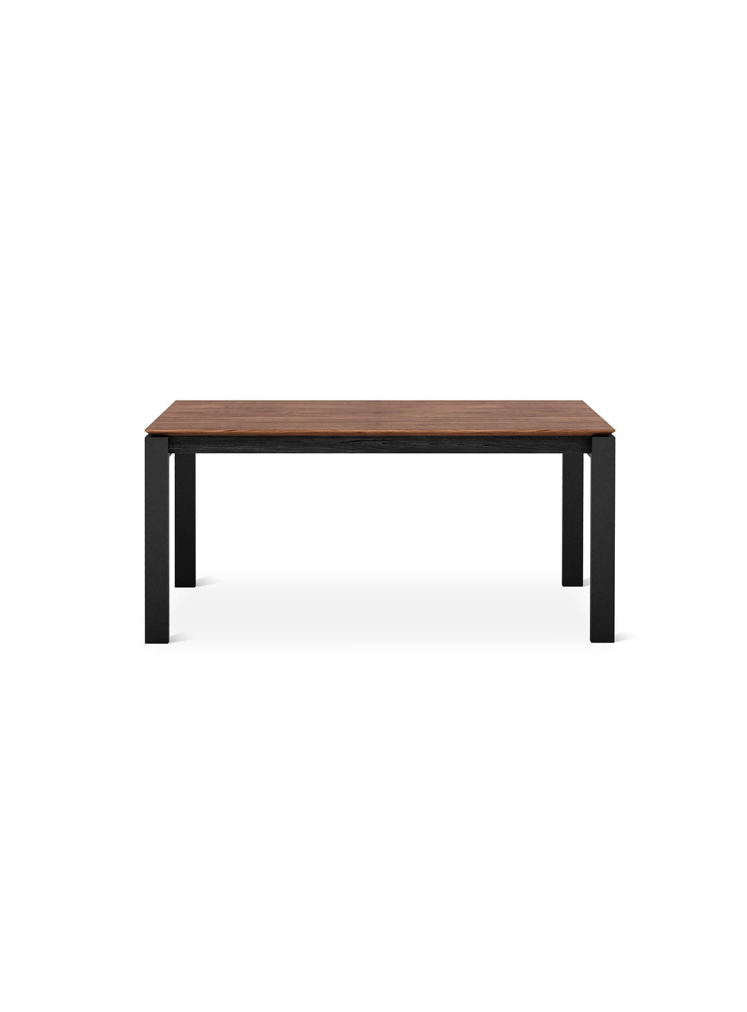 Table à dîner Gus* Modern Revell : une table extensible au design contemporain et au mécanisme ingénieux. noyer